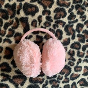 Pretty in Pink Faux Fur Earmuffs